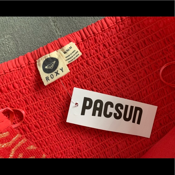 SOLD NWT✨ ROXY Party On Strapless Dress - Picture 10 of 11